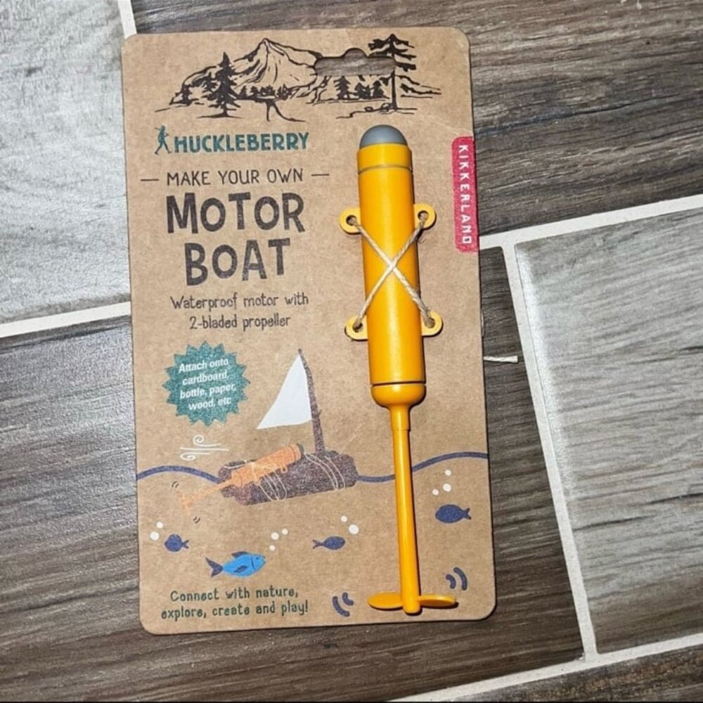 Huckleberry Make Your Own Motor Boat